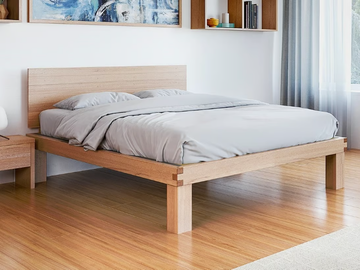 LICHENE - Solid wood double bed by Vivere Zen - view 2